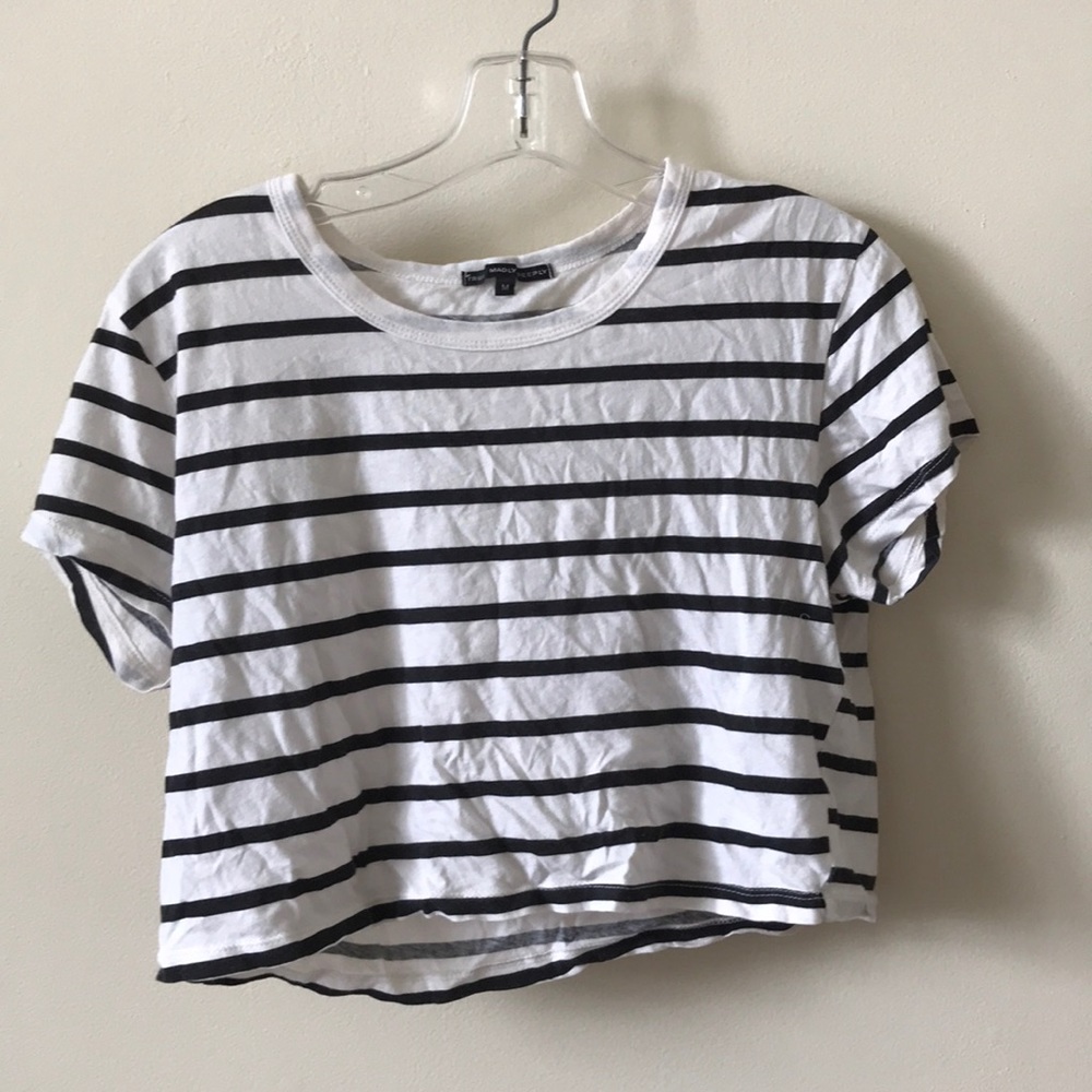 Striped Crop Top